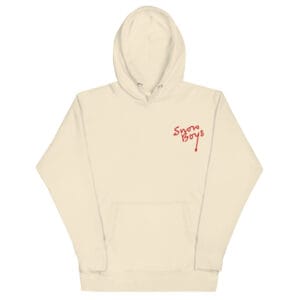 Snow Boys Embroidered Title Decal Hoodie