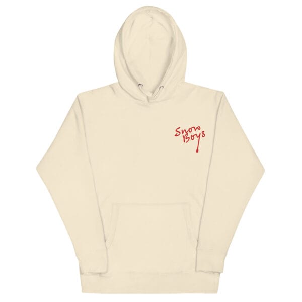 Snow Boys Embroidered Title Decal Hoodie