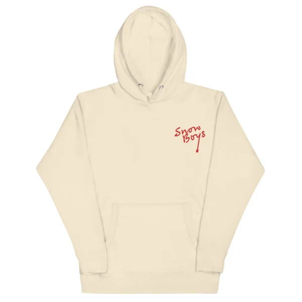 Snow Boys Embroidered Title Decal Hoodie